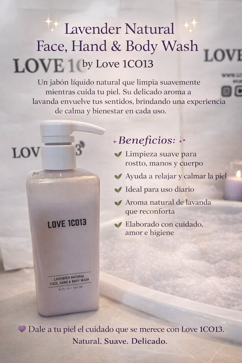 Lavender Natural Body Wash