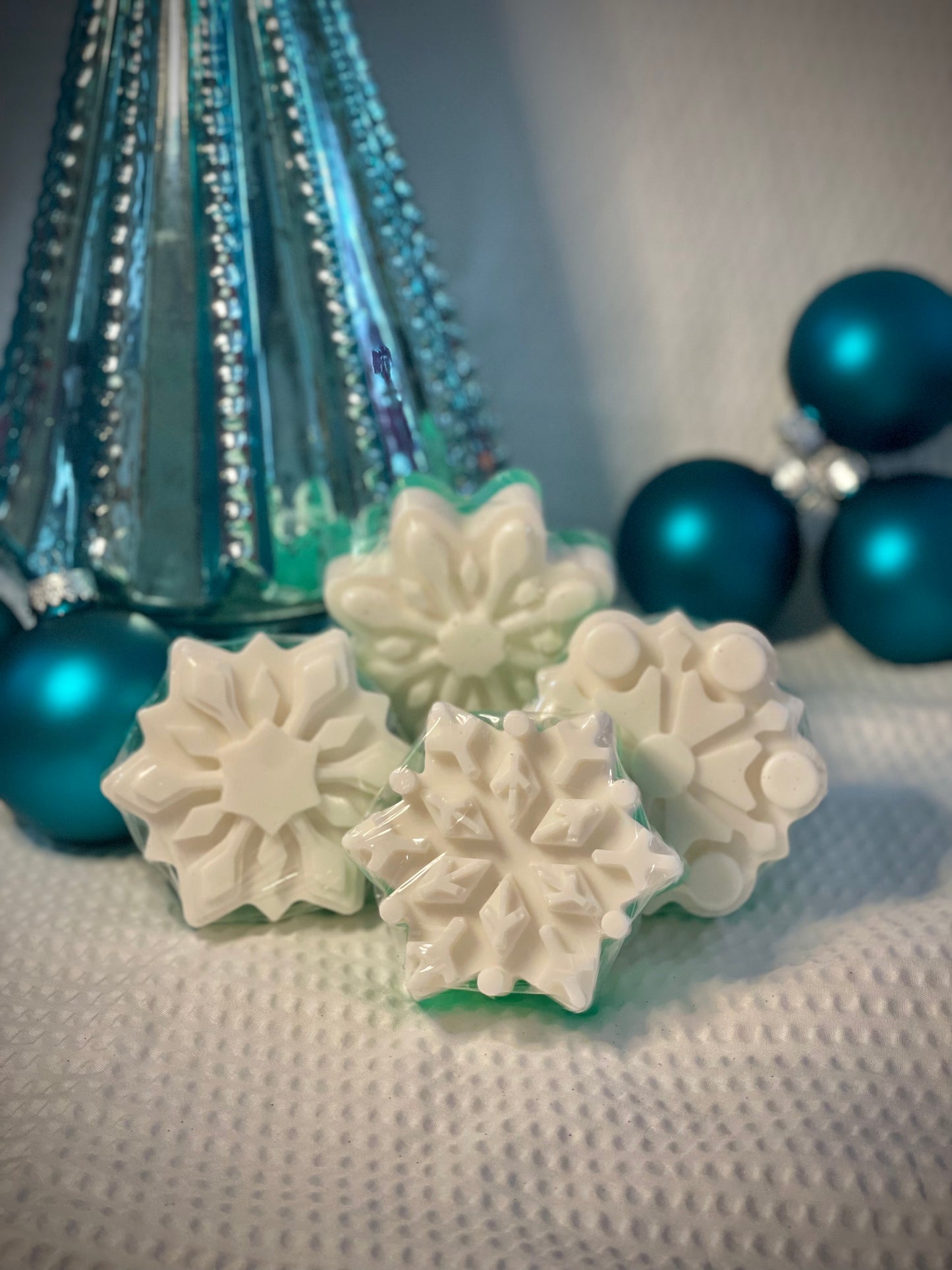 Snowflakes Natural Soap