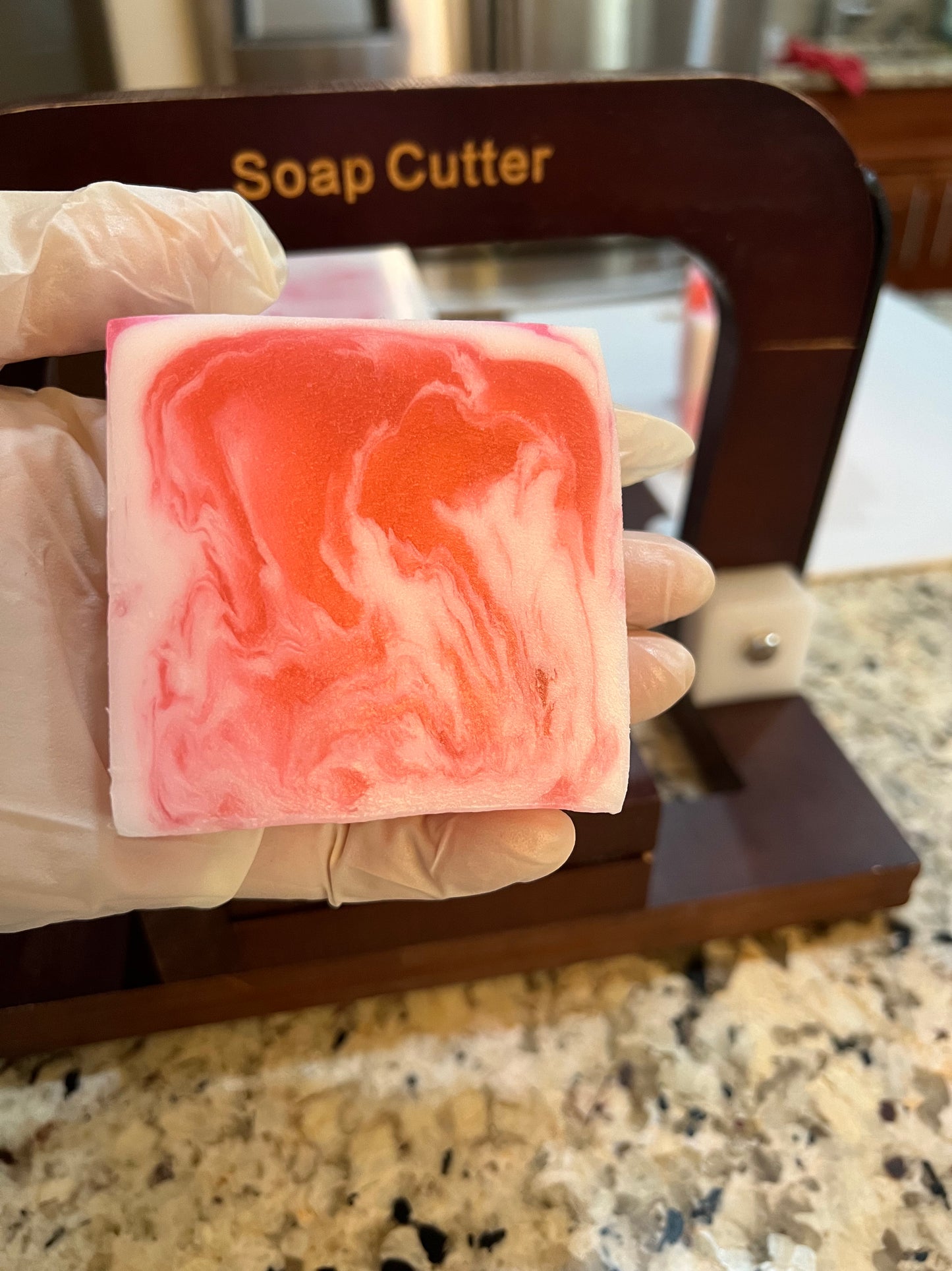 Peppermint Candy Cane Natural Soap