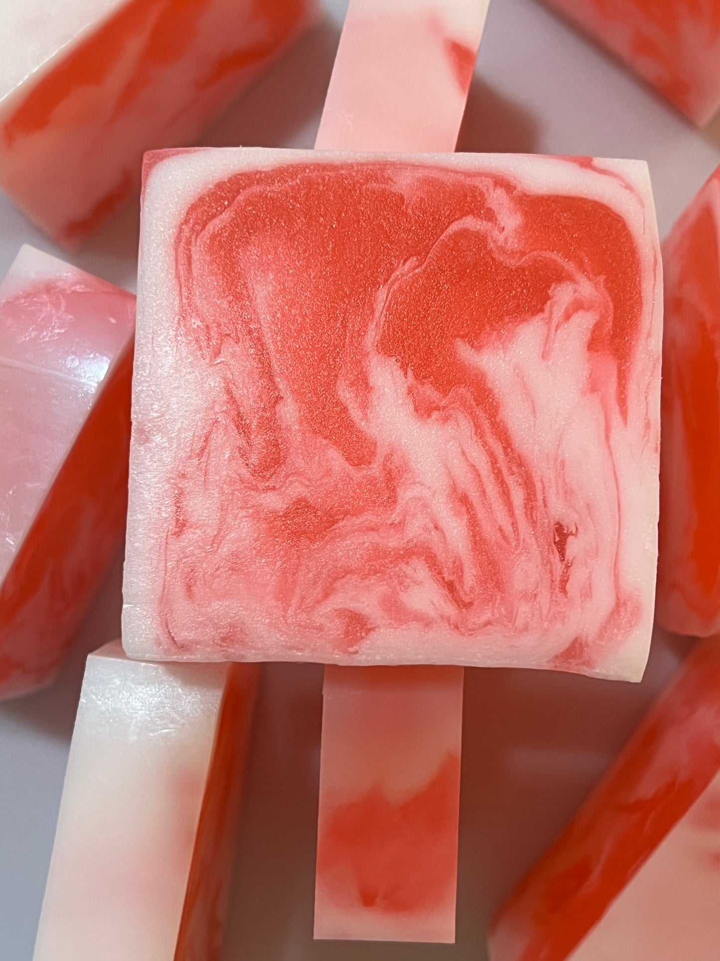 Peppermint Candy Cane Natural Soap