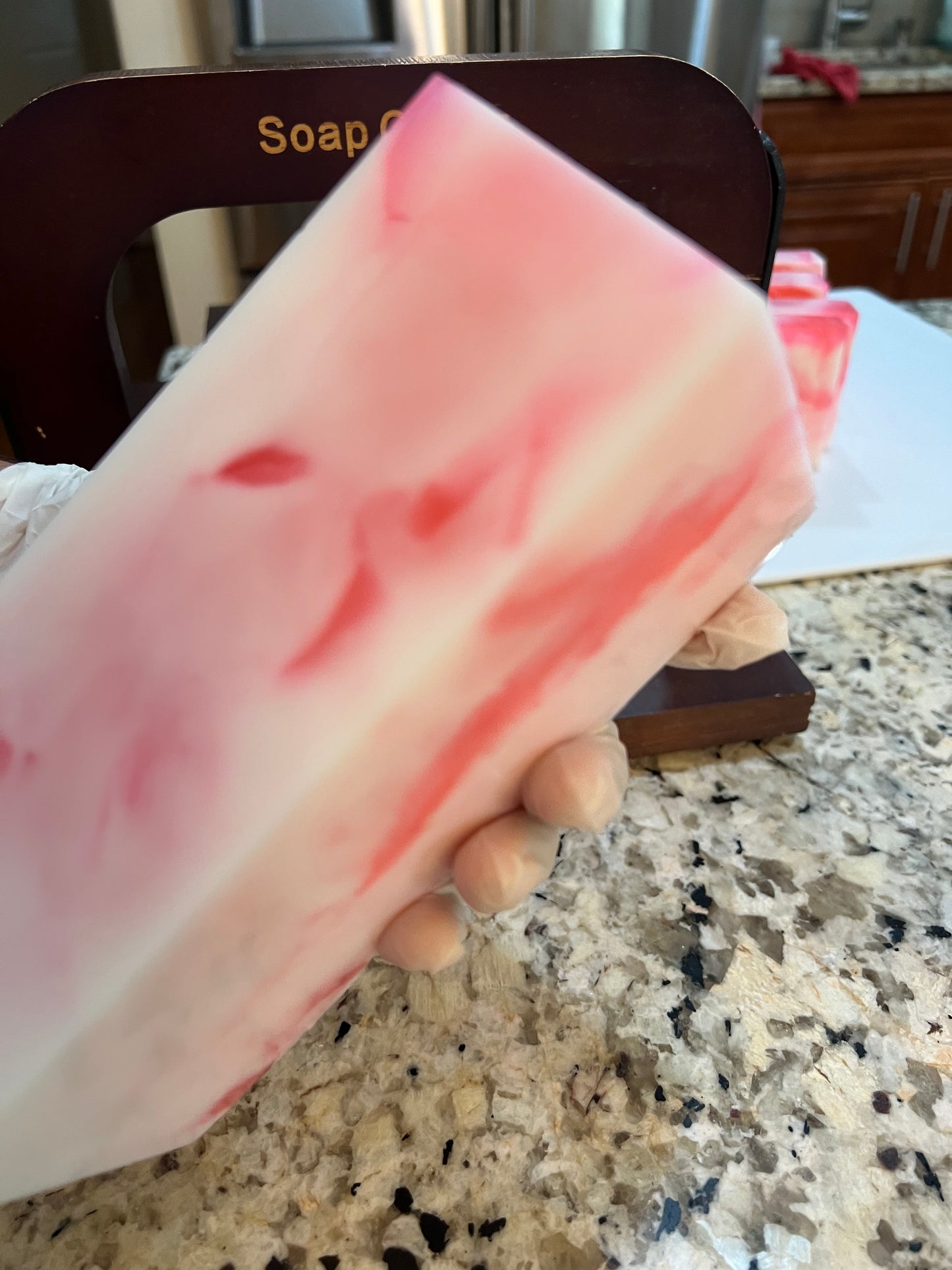 Peppermint Candy Cane Natural Soap