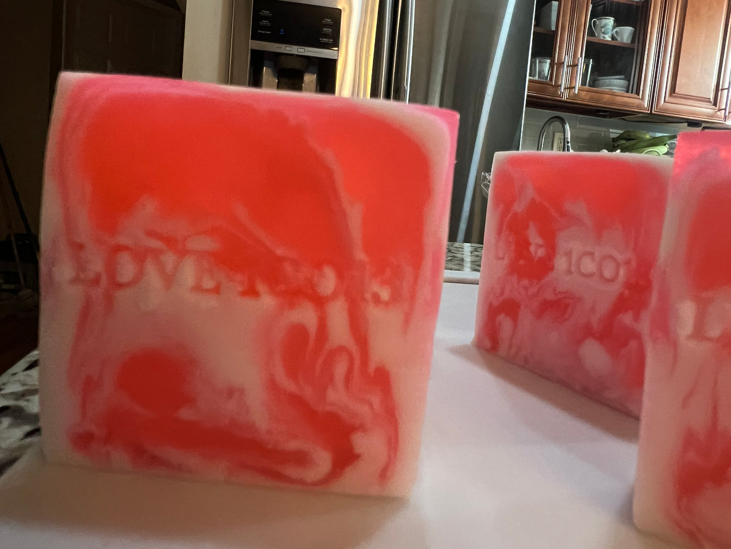 Peppermint Candy Cane Natural Soap