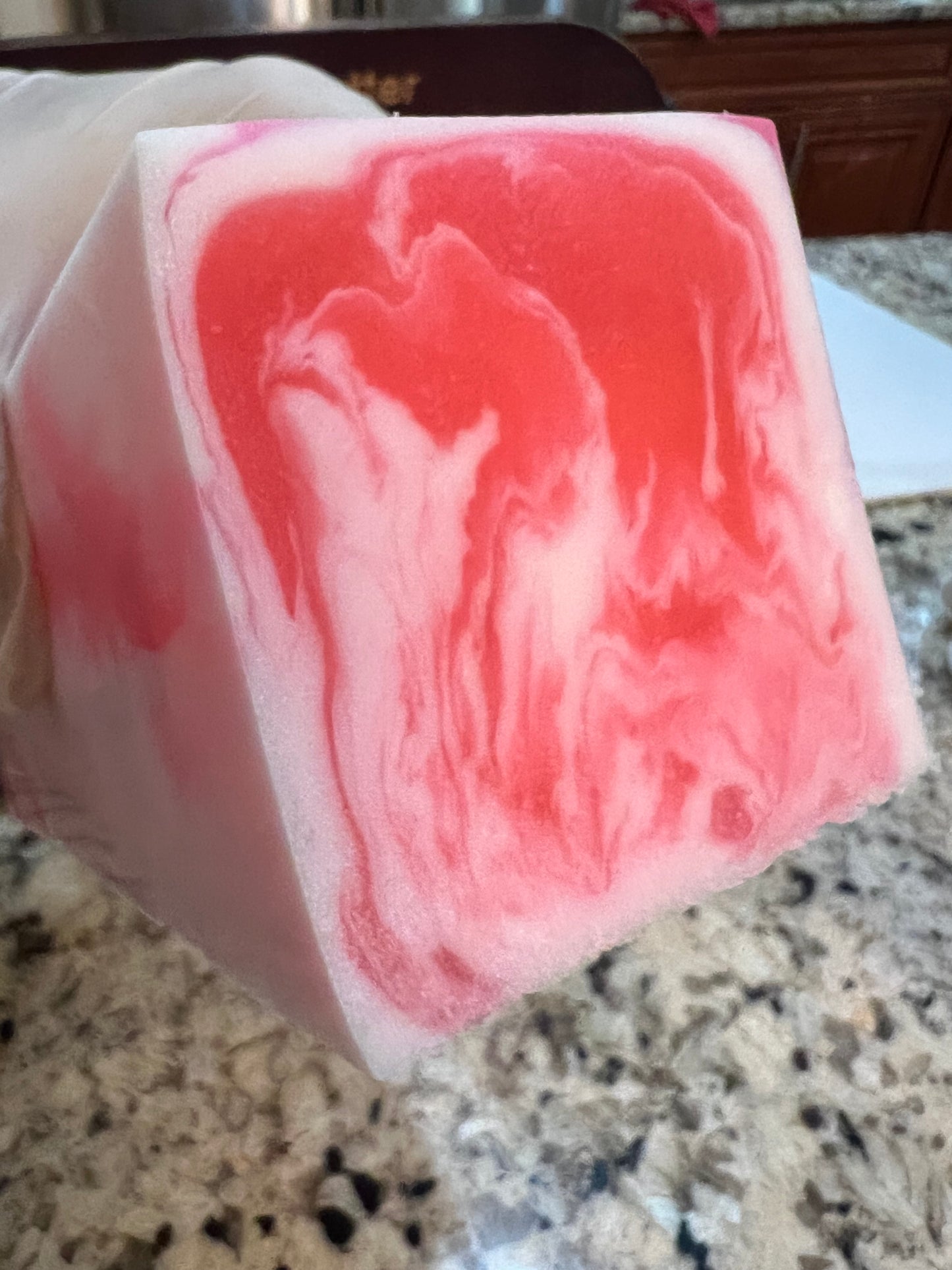 Peppermint Candy Cane Natural Soap