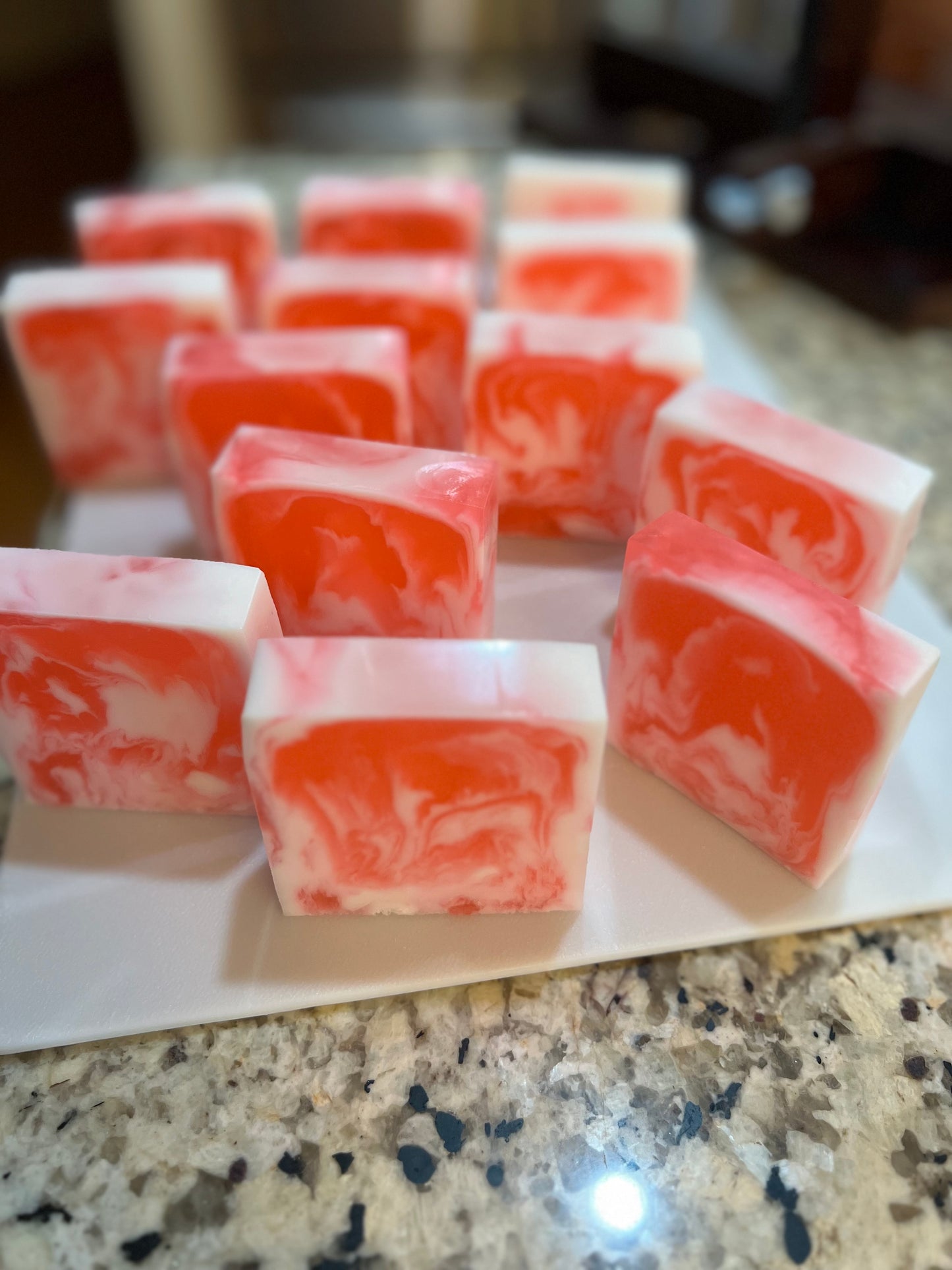 Peppermint Candy Cane Natural Soap