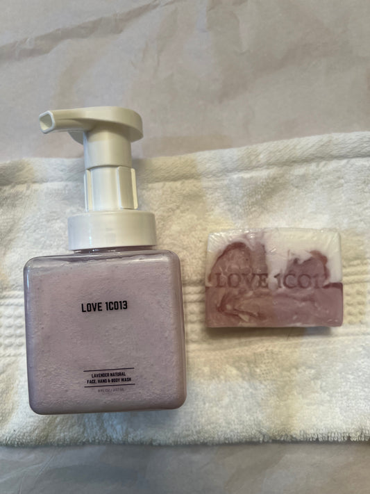 Lavender Natural Face & Body Wash