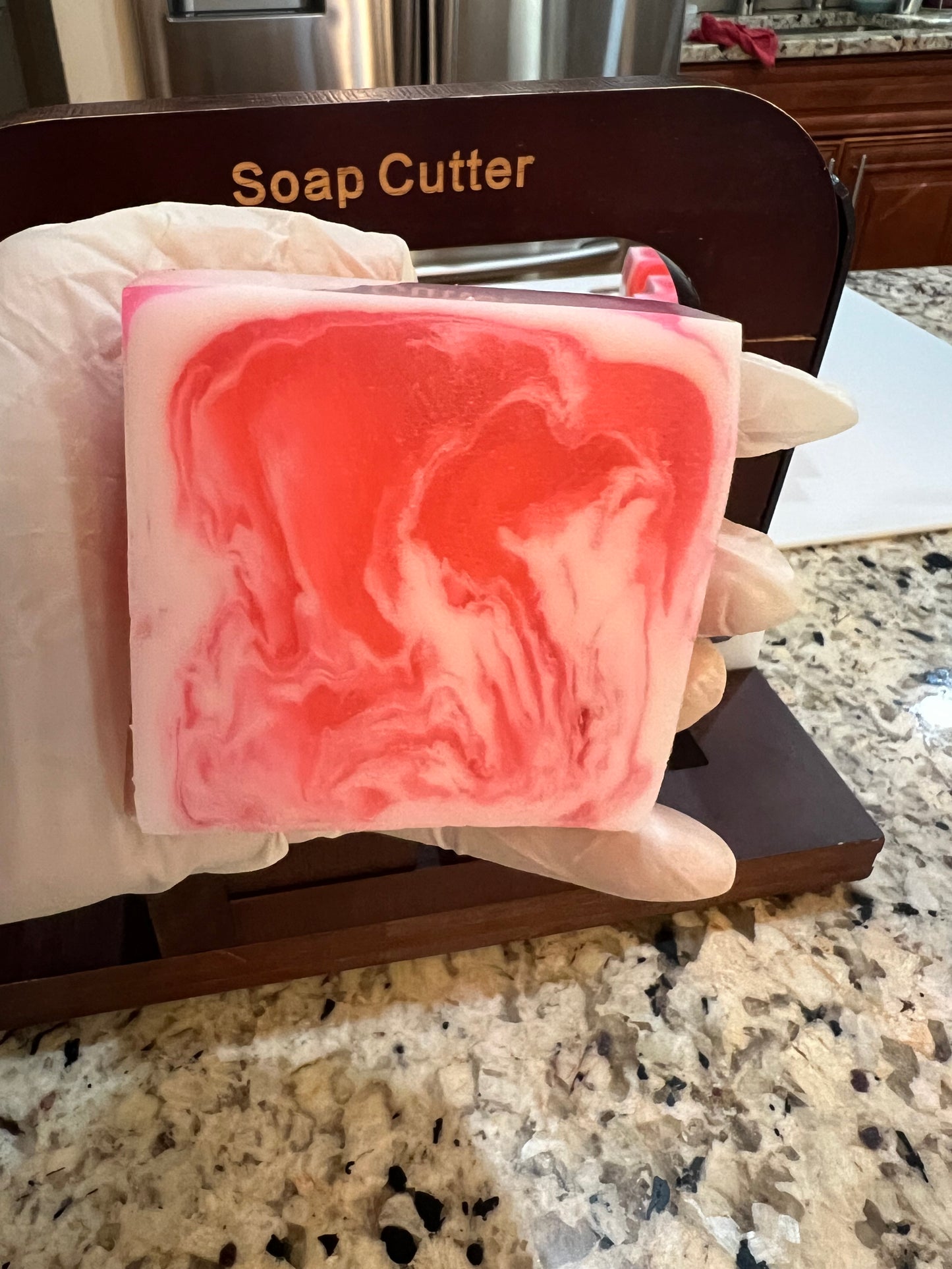 Peppermint Candy Cane Natural Soap