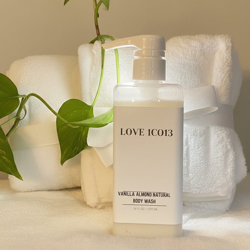 Vanilla Almond Natural Body Wash