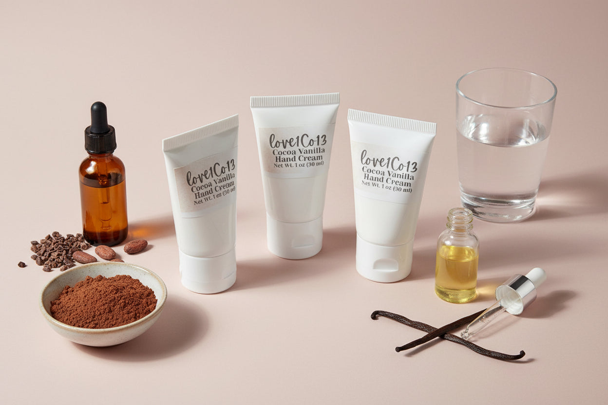 Cocoa Vanilla Natural Hand Cream - NEW