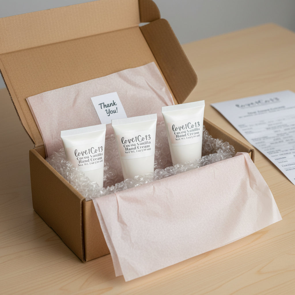 Cocoa Vanilla Natural Hand Cream - NEW